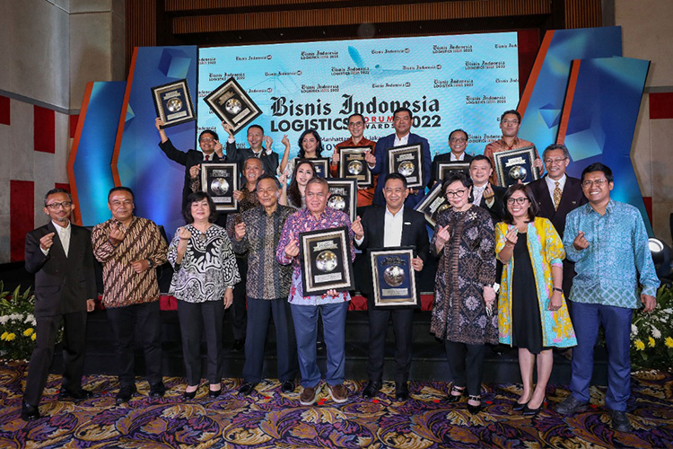 Para Penerima Bisnis Indonesia Logistics Awards 2022